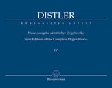 New Edition of the Complete Organ Works, Vol. 4 Organ sheet music cover
